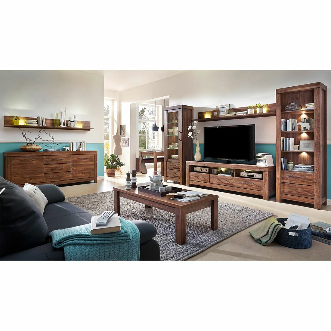 Ridgevalley Couchtisch Glenrothes - Akazie Dekor 2 Ridgevalley Couchtisch Glenrothes - Akazie Dekor – Bild 2