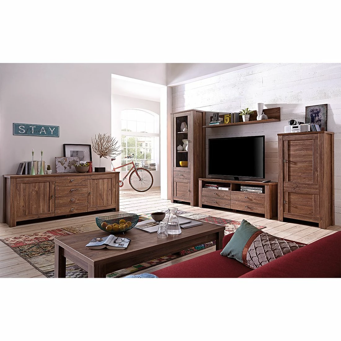 Ridgevalley Couchtisch Glenrothes - Akazie Dekor 3 Ridgevalley Couchtisch Glenrothes - Akazie Dekor – Bild 3