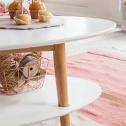 Mørteens Couchtisch Lindholm - Weiß 11 Mørteens Couchtisch Lindholm - Weiß -WOHNZIMMERMÖBEL Verkäufe couchtisch lindholm weiss eiche massiv 3387745