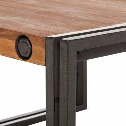 Ars manufacti Couchtisch Manchester - Akazie massiv / Metall - Akazie / Anthrazit -WOHNZIMMERMÖBEL Verkäufe couchtisch manchester akazie massiv metall 4872968