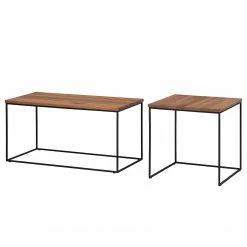 Ars manufacti Couchtisch Minneola (2-teilig) - Eiche massiv / Metall - Eiche -WOHNZIMMERMÖBEL Verkäufe couchtisch minneola 2 teilig eiche massiv metall eiche 4670964