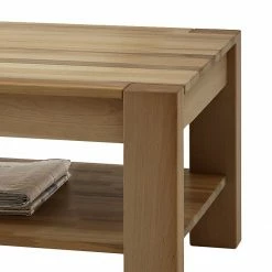 Naturoo Couchtisch Pia II - Wildeiche massiv - geölt -WOHNZIMMERMÖBEL Verkäufe couchtisch pia i wildeiche massiv geoelt 302713