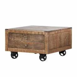 Ars manufacti Couchtisch Pintage - Mango massiv - gebeizt & lackiert