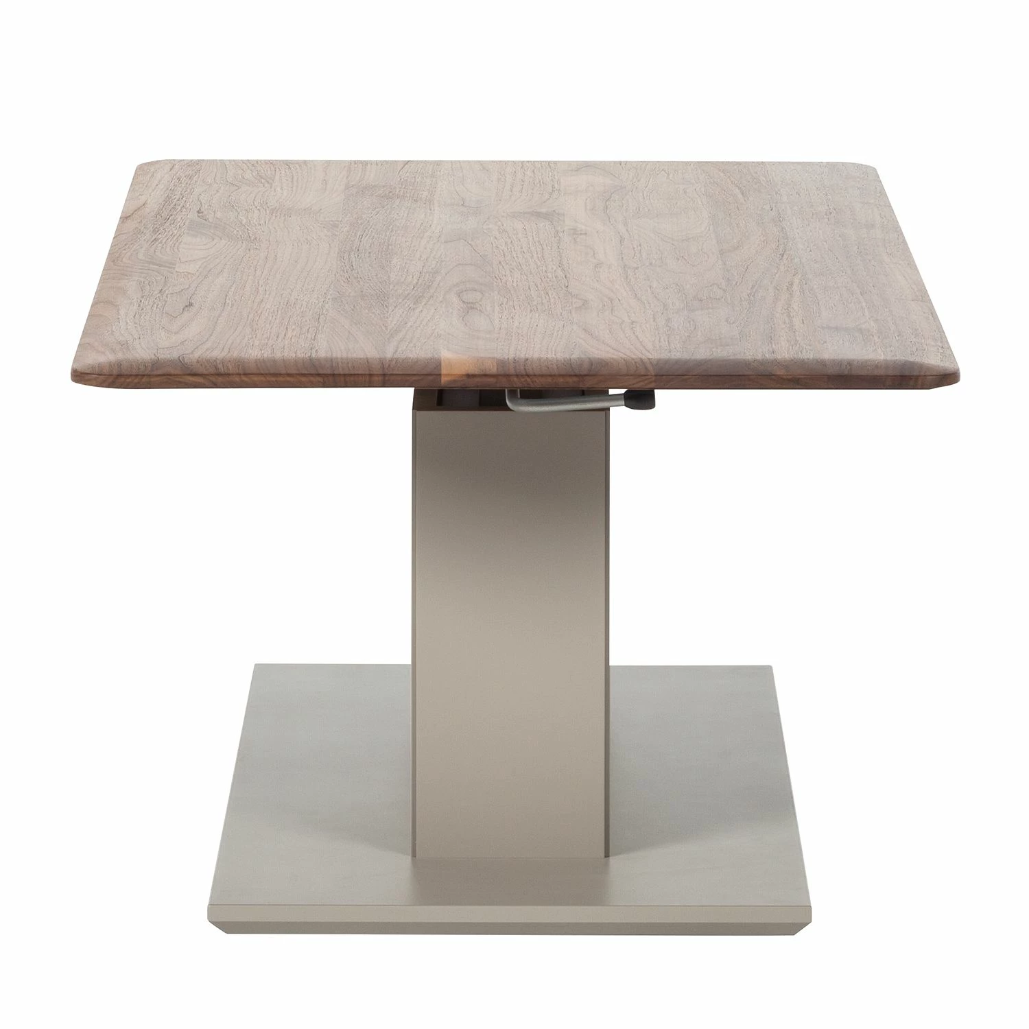 GWINNER Couchtisch Solano - Nussbaum / Platingrau - Höhenverstellbar 5 GWINNER Couchtisch Solano - Nussbaum / Platingrau - Höhenverstellbar – Bild 5