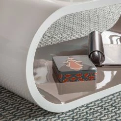 Fredriks Couchtisch Two Colour - Hochglanz Weiß / Hochglanz Lava -WOHNZIMMERMÖBEL Verkäufe couchtisch two colour hochglanz weiss lava 3314377