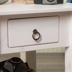 Maison Belfort Beistelltisch Valmer I - Weiß -WOHNZIMMERMÖBEL Verkäufe couchtisch valmer i kiefer massiv weiss 517727