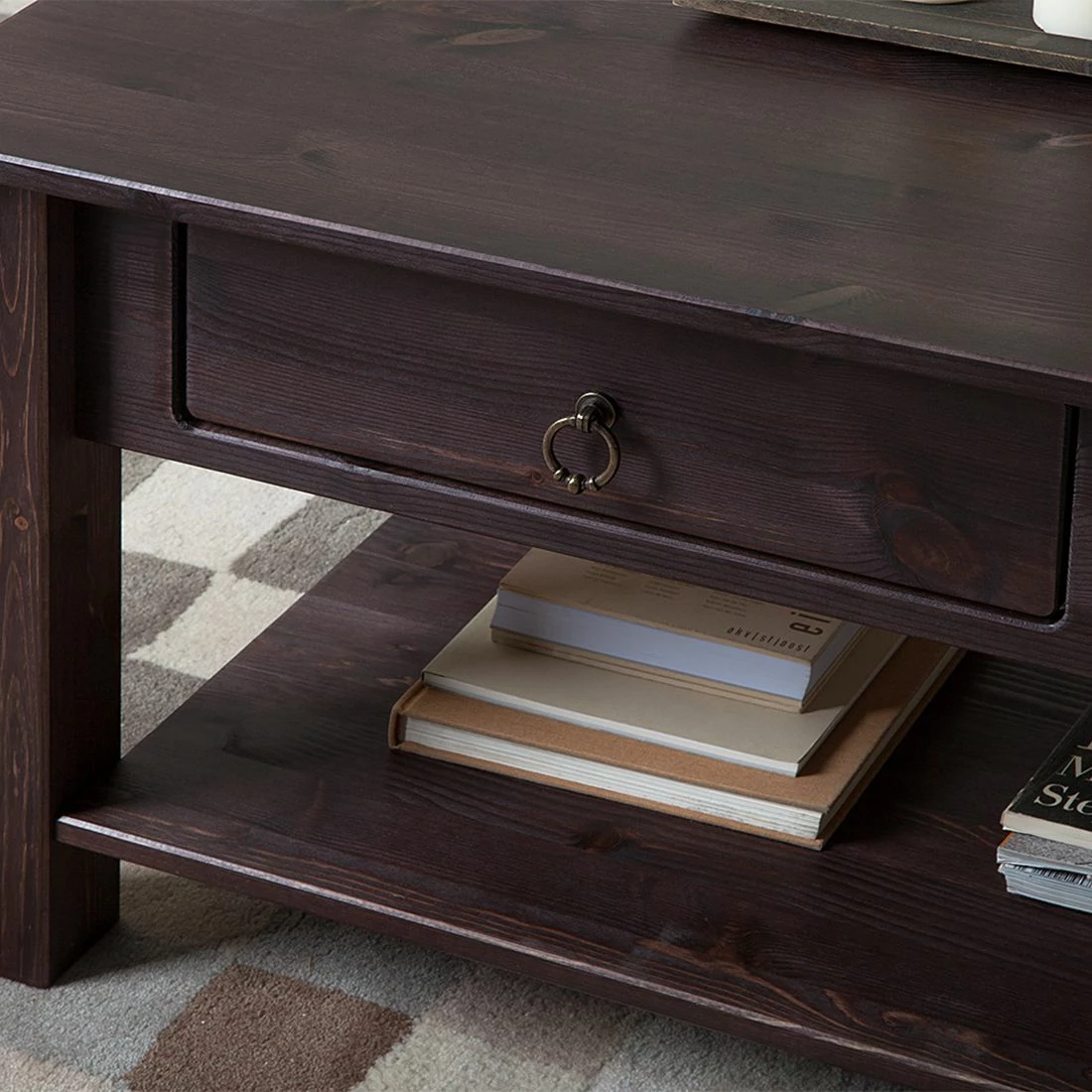 Maison Belfort Couchtisch Valmer II - Kiefer Havanna 9 Maison Belfort Couchtisch Valmer II - Kiefer Havanna – Bild 9