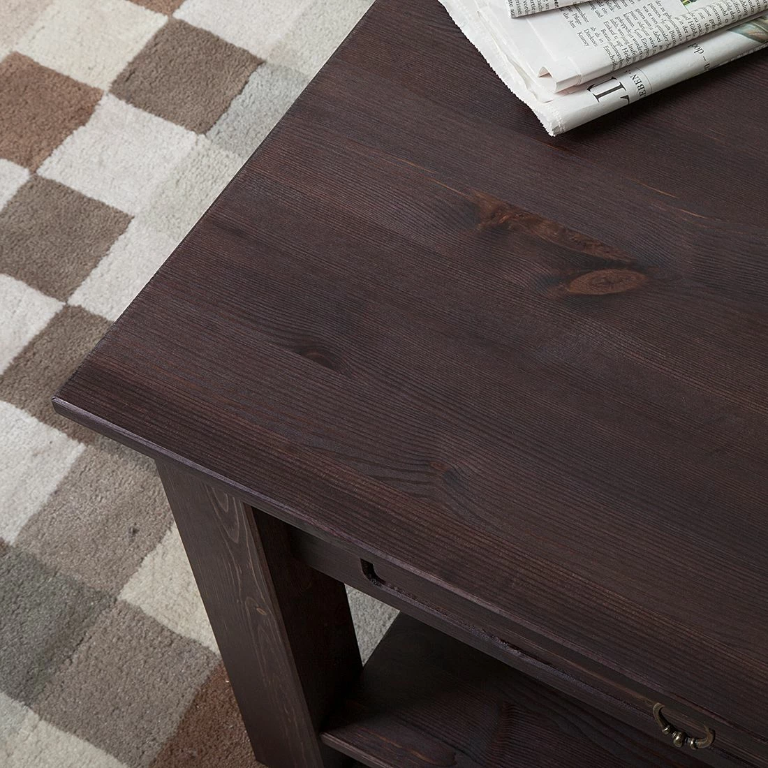 Maison Belfort Couchtisch Valmer II - Kiefer Havanna 10 Maison Belfort Couchtisch Valmer II - Kiefer Havanna – Bild 10