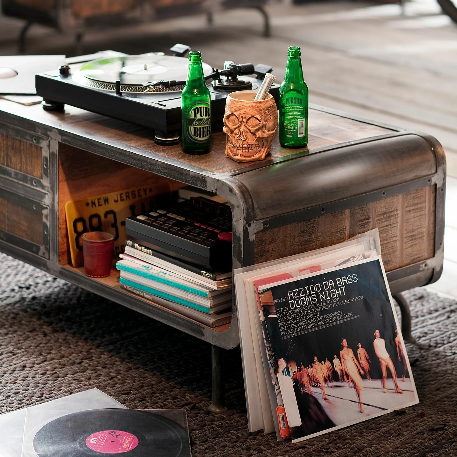 Ars manufacti Couchtisch Wharton - Akazie teilmassiv / Stahl 5 Ars manufacti Couchtisch Wharton - Akazie teilmassiv / Stahl – Bild 5