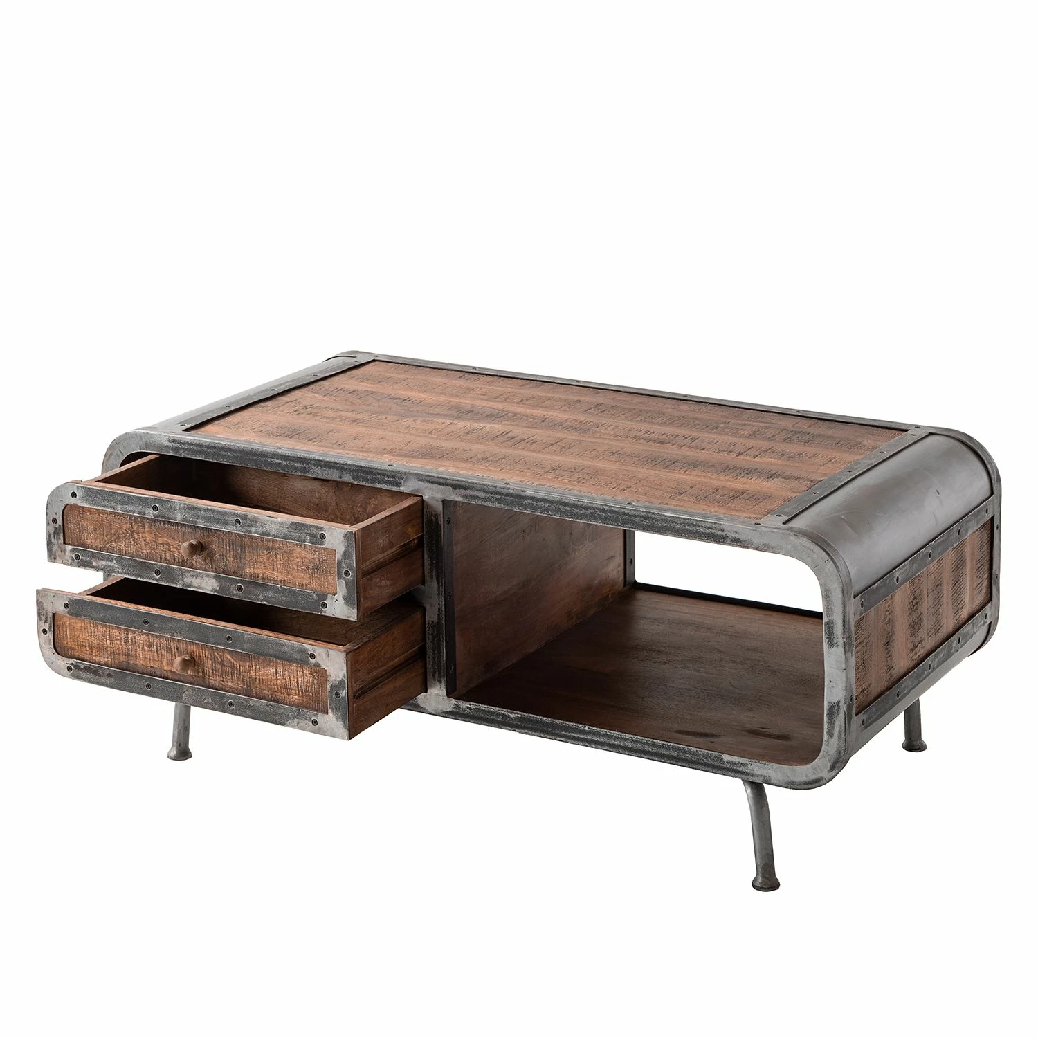 Ars manufacti Couchtisch Wharton - Akazie teilmassiv / Stahl 9 Ars manufacti Couchtisch Wharton - Akazie teilmassiv / Stahl – Bild 9