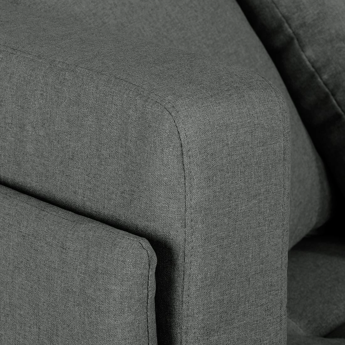 Fredriks Ecksofa Agueda I Webstoff - Anthrazit - Longchair davorstehend rechts 7 Fredriks Ecksofa Agueda I Webstoff - Anthrazit - Longchair davorstehend rechts – Bild 7