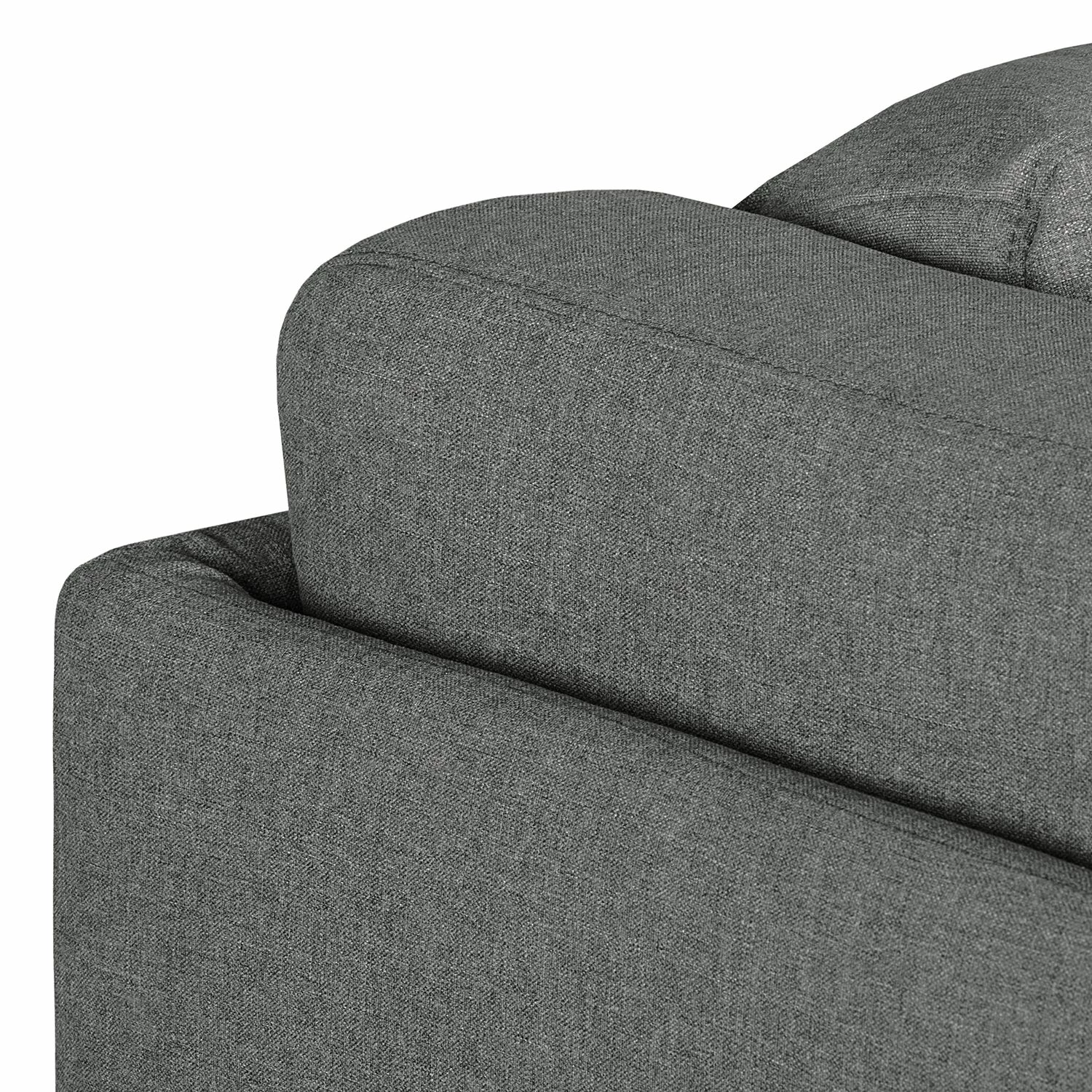 Fredriks Ecksofa Agueda I Webstoff - Anthrazit - Longchair davorstehend rechts 11 Fredriks Ecksofa Agueda I Webstoff - Anthrazit - Longchair davorstehend rechts – Bild 11