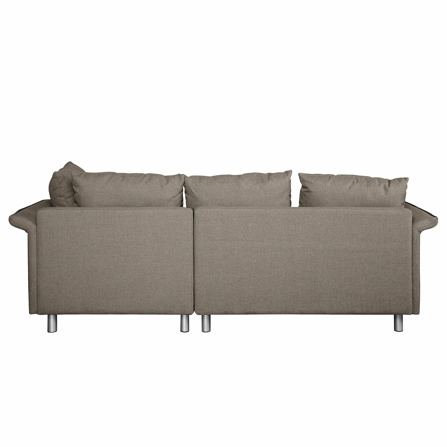 Fredriks Ecksofa Ambesia Strukturstoff Longchair - beidseitig montierbar - Cappuccino - Ohne Hocker 6 Fredriks Ecksofa Ambesia Strukturstoff Longchair - beidseitig montierbar - Cappuccino - Ohne Hocker – Bild 6
