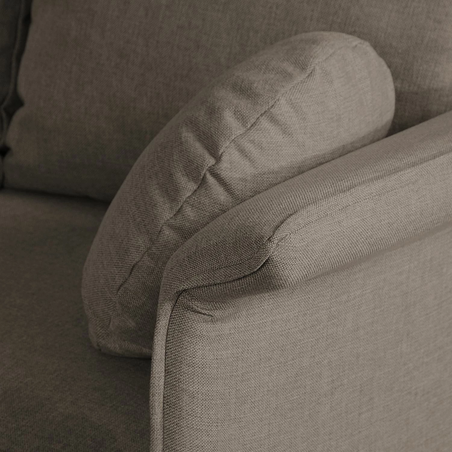 Fredriks Ecksofa Ambesia Strukturstoff Longchair - beidseitig montierbar - Cappuccino - Ohne Hocker 7 Fredriks Ecksofa Ambesia Strukturstoff Longchair - beidseitig montierbar - Cappuccino - Ohne Hocker – Bild 7