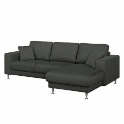 Fredriks Ecksofa Arietta II Strukturstoff - Anthrazit - Longchair davorstehend rechts -WOHNZIMMERMÖBEL Verkäufe ecksofa arietta ii strukturstoff longchair davorstehend rechts anthrazit 4279068