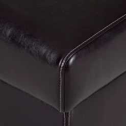 Maison Belfort Ecksofa Ballina Echtleder - Dunkelbraun - Longchair davorstehend rechts -WOHNZIMMERMÖBEL Verkäufe ecksofa ballina echtleder longchair ottomane davorstehend rechts dunkelbraun 2490426