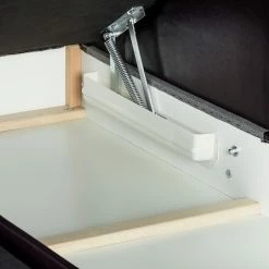 Maison Belfort Ecksofa Ballina Echtleder - Dunkelbraun - Longchair davorstehend rechts -WOHNZIMMERMÖBEL Verkäufe ecksofa ballina echtleder longchair ottomane davorstehend rechts dunkelbraun 2490442