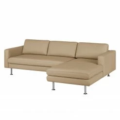 Fredriks Ecksofa Bivona I Echtleder - Sand - Longchair davorstehend rechts -WOHNZIMMERMÖBEL Verkäufe ecksofa bivona i echtleder longchair davorstehend rechts sand 3611689