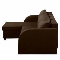 Fredriks Ecksofa Bodney (mit Schlaffunktion) - Flachgewebe -WOHNZIMMERMÖBEL Verkäufe ecksofa bodney mit schlaffunktion flachgewebe longchair davorstehend links braun 5053580