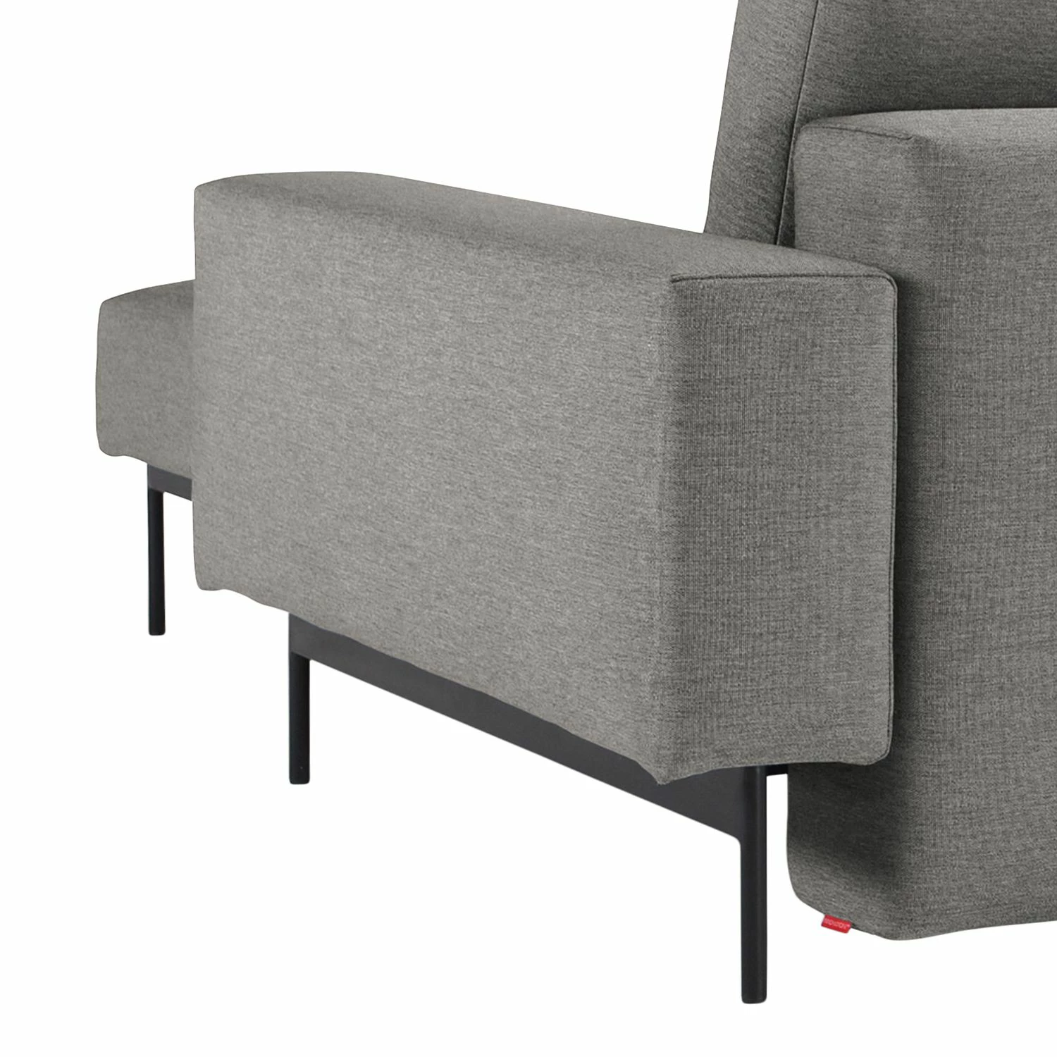 Innovation Möbel Ecksofa Bragi mit Tisch Webstoff - (mit Schlaffunktion) - Stoff Flashtex: Light Grey 7 Innovation Möbel Ecksofa Bragi mit Tisch Webstoff - (mit Schlaffunktion) - Stoff Flashtex: Light Grey – Bild 7