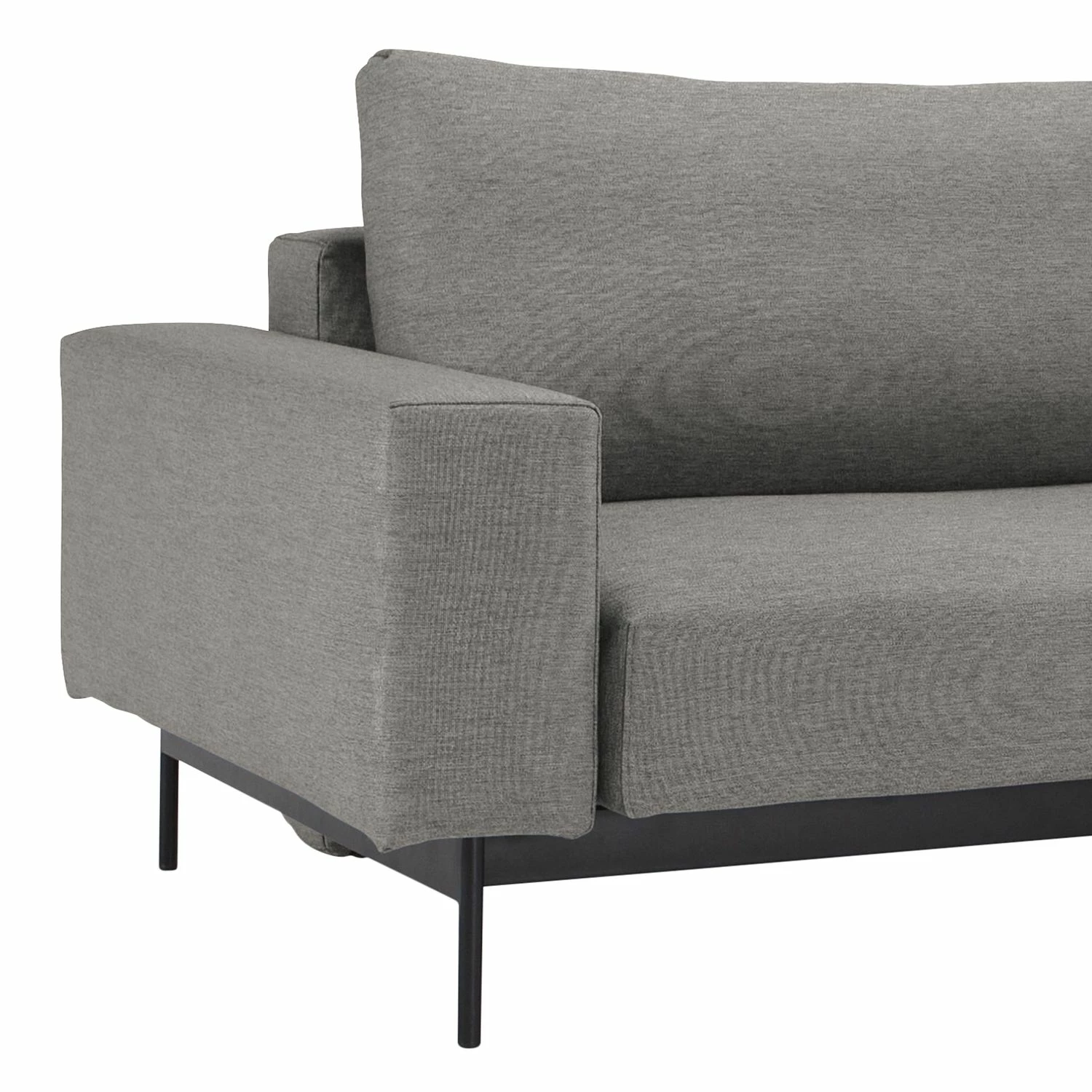 Innovation Möbel Ecksofa Bragi Webstoff - (mit Schlaffunktion) - Stoff Flashtex: Light Grey 6 Innovation Möbel Ecksofa Bragi Webstoff - (mit Schlaffunktion) - Stoff Flashtex: Light Grey – Bild 6