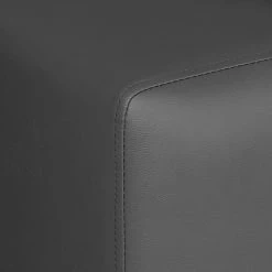 Roomscape Ecksofa Tosya - Kunstleder Anthrazit/Strukturstoff Grau - Ottomane davorstehend rechts -WOHNZIMMERMÖBEL Verkäufe ecksofa brandon kunstleder anthrazit ottomane davorstehend rechts 395062