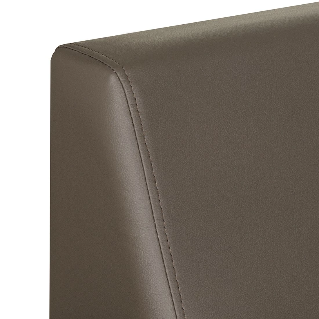 Roomscape Ecksofa Tosya - Kunstleder Braun - Ottomane davorstehend links 12 Roomscape Ecksofa Tosya - Kunstleder Braun - Ottomane davorstehend links – Bild 12