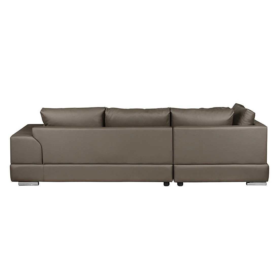 Roomscape Ecksofa Tosya - Kunstleder Braun - Ottomane davorstehend links 6 Roomscape Ecksofa Tosya - Kunstleder Braun - Ottomane davorstehend links – Bild 6
