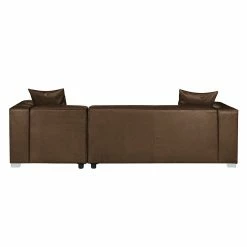 Loftscape Ecksofa Calli - Kunstleder Braun - Longchair davorstehend rechts -WOHNZIMMERMÖBEL Verkäufe ecksofa calli kunstleder braun longchair davorstehend rechts 394732
