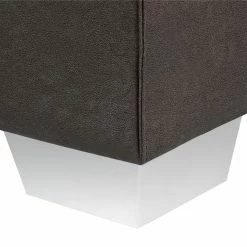 Loftscape Ecksofa Calli - Kunstleder Dunkelbraun - Longchair davorstehend links -WOHNZIMMERMÖBEL Verkäufe ecksofa calli kunstleder dunkelbraun longchair davorstehend links 373255