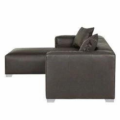 Loftscape Ecksofa Calli - Kunstleder Dunkelbraun - Longchair davorstehend links -WOHNZIMMERMÖBEL Verkäufe ecksofa calli kunstleder dunkelbraun longchair davorstehend links 388350