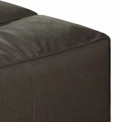 Loftscape Ecksofa Calli - Kunstleder Dunkelbraun - Longchair davorstehend rechts -WOHNZIMMERMÖBEL Verkäufe ecksofa calli kunstleder dunkelbraun longchair davorstehend rechts 373235
