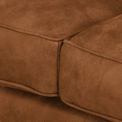 Ars manufacti Ecksofa Coolock Antiklederlook - Cognac - Ottomane davorstehend rechts -WOHNZIMMERMÖBEL Verkäufe ecksofa coolock antiklederlook ottomane davorstehend links cognac 4532068