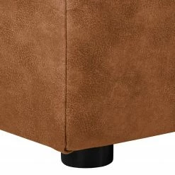 Ars manufacti Ecksofa Coolock Antiklederlook - Cognac - Ottomane davorstehend rechts -WOHNZIMMERMÖBEL Verkäufe ecksofa coolock antiklederlook ottomane davorstehend links cognac 4532084
