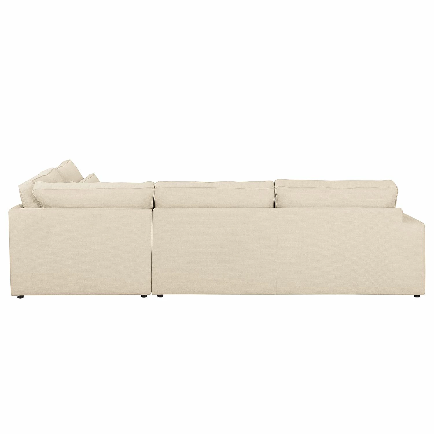 Naturoo Ecksofa Coolock Webstoff - Creme - Ottomane davorstehend rechts 5 Naturoo Ecksofa Coolock Webstoff - Creme - Ottomane davorstehend rechts – Bild 5