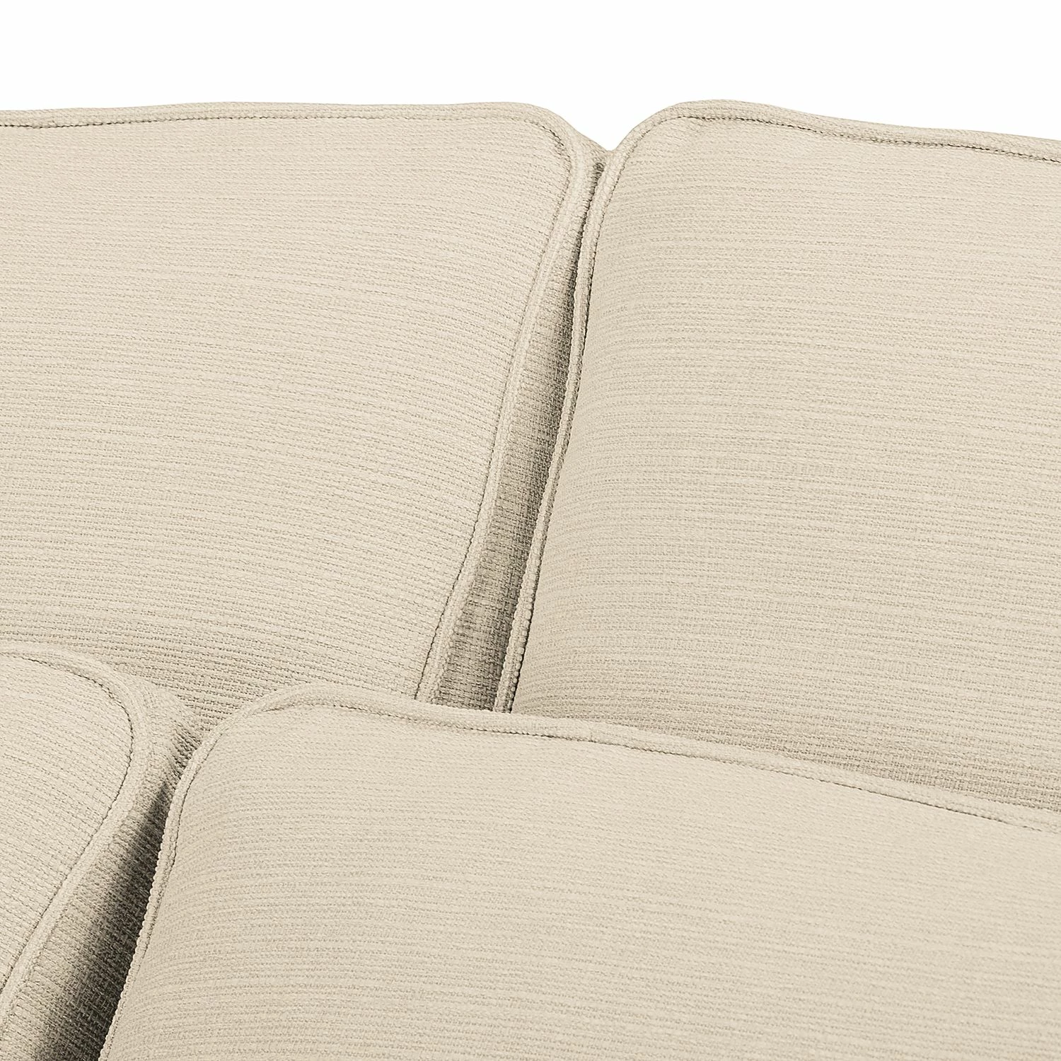 Naturoo Ecksofa Coolock Webstoff - Creme - Ottomane davorstehend rechts 14 Naturoo Ecksofa Coolock Webstoff - Creme - Ottomane davorstehend rechts – Bild 14