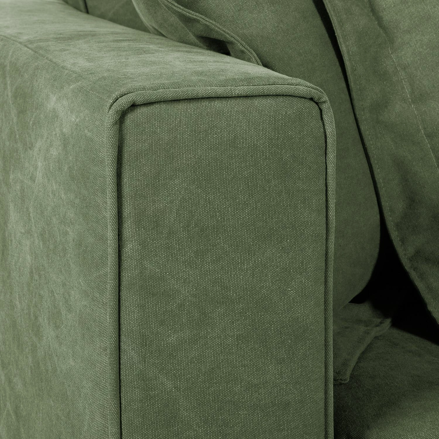 Maison Belfort Ecksofa Coral Beach Webstoff - Olivgrün - Armlehne davorstehend links 6 Maison Belfort Ecksofa Coral Beach Webstoff - Olivgrün - Armlehne davorstehend links – Bild 6