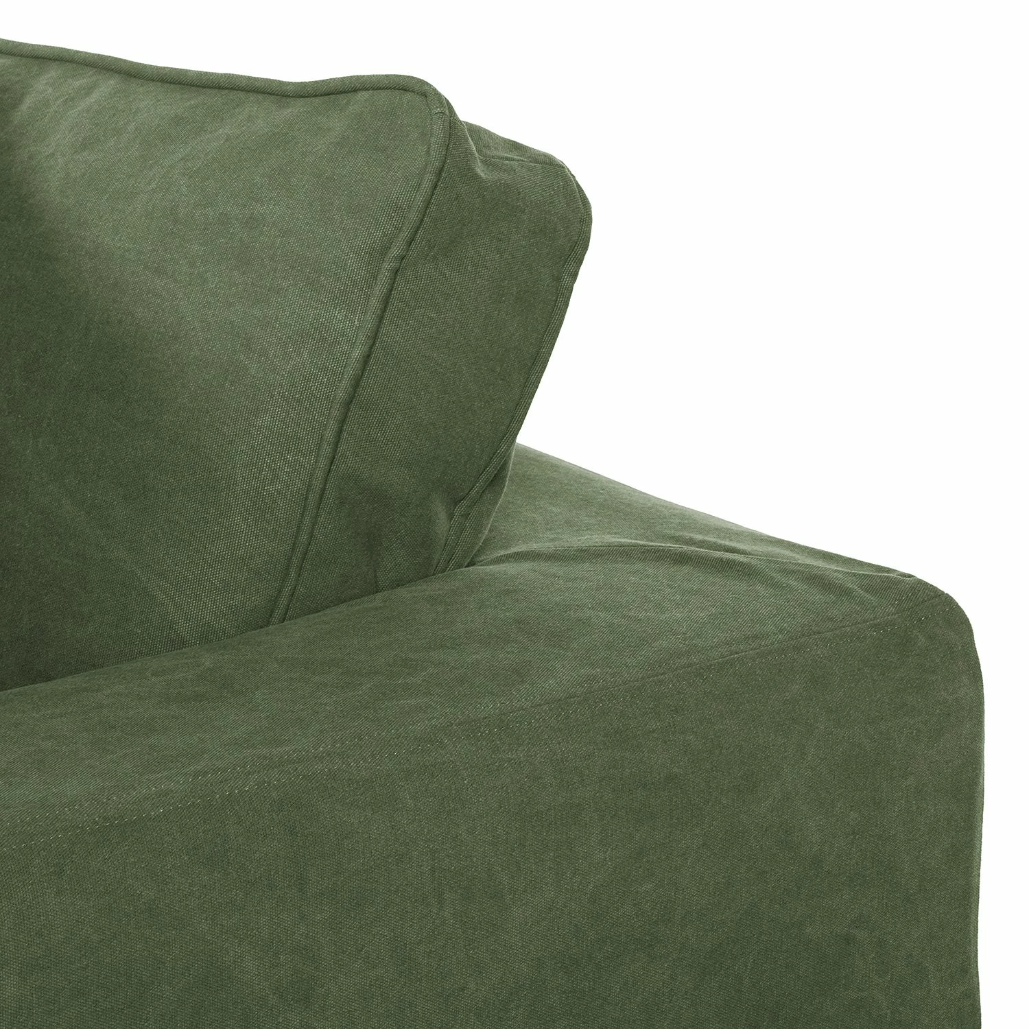 Maison Belfort Ecksofa Coral Beach Webstoff - Olivgrün - Armlehne davorstehend links 7 Maison Belfort Ecksofa Coral Beach Webstoff - Olivgrün - Armlehne davorstehend links – Bild 7