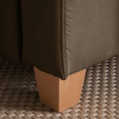 Ars Natura Ecksofa Davao - Braun - Ottomane davorstehend links -WOHNZIMMERMÖBEL Verkäufe ecksofa davao microfaser ottomane davorstehend links ohne schlaffunktion braun 4643368