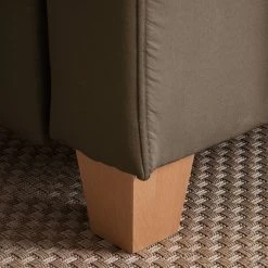 Ars Natura Ecksofa Davao - Microfaser -WOHNZIMMERMÖBEL Verkäufe ecksofa davao microfaser ottomane davorstehend links ohne schlaffunktion kokosnuss braun 4643408