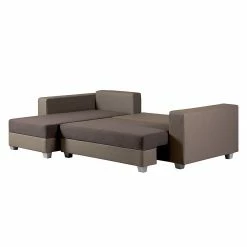 Fredriks Ecksofa Dublin II - (mit Schlaffunktion / beidseitig montierbar) - Kunstleder/Strukturstoff - Taupe / Braun 13 Fredriks Ecksofa Dublin II - (mit Schlaffunktion / beidseitig montierbar) - Kunstleder/Strukturstoff - Taupe / Braun -WOHNZIMMERMÖBEL Verkäufe ecksofa dublin mit schlaffunktion kunstleder stoff taupe braun 289613