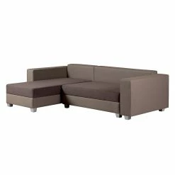 Fredriks Ecksofa Dublin II - (mit Schlaffunktion / beidseitig montierbar) - Kunstleder/Strukturstoff - Taupe / Braun 17 Fredriks Ecksofa Dublin II - (mit Schlaffunktion / beidseitig montierbar) - Kunstleder/Strukturstoff - Taupe / Braun -WOHNZIMMERMÖBEL Verkäufe ecksofa dublin mit schlaffunktion kunstleder stoff taupe braun 289614