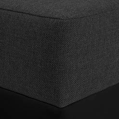 Fredriks Ecksofa Dublin I (mit Schlaffunktion) - Kunstleder/Strukturstoff - Schwarz - Breite: 254 cm -WOHNZIMMERMÖBEL Verkäufe ecksofa dublin mit schlaffunktion kunstleder taupe strukturstoff schwarz 294545