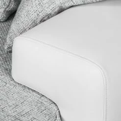 Fredriks Ecksofa Dulmen - mit Schlaffunktion / beidseitig montierbar - Kunstleder/Strukturstoff - Weiß / Hellgrau 43 Fredriks Ecksofa Dulmen - mit Schlaffunktion / beidseitig montierbar - Kunstleder/Strukturstoff - Weiß / Hellgrau -WOHNZIMMERMÖBEL Verkäufe ecksofa dulmen mit schlaffunktion beidseitig montierbar kunstleder strukturstoff weiss hellgrau 4965024