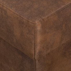 Ars manufacti Ecksofa Dulmen - (mit Schlaffunktion / beidseitig montierbar) - Antiklederoptik - Dunkelbraun -WOHNZIMMERMÖBEL Verkäufe ecksofa dulmen mit schlaffunktion samtstoff longchair beidseitig montierbar dunkelbraun 1234838