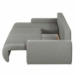Fredriks Ecksofa El Calvario - (mit Schlaffunktion) Strukturstoff Longchair davorstehend links - Platin -WOHNZIMMERMÖBEL Verkäufe ecksofa el calvario mit schlaffunktion strukturstoff longchair davorstehend links platin 4618948
