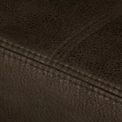 Ars manufacti Ecksofa Flesk Antiklederlook - Braun - Ottomane davorstehend links - Mit Hocker -WOHNZIMMERMÖBEL Verkäufe ecksofa flesk microfaser mit hocker braun 4284516