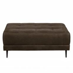 Ars manufacti Ecksofa Flesk Antiklederlook - Braun - Ottomane davorstehend links - Mit Hocker -WOHNZIMMERMÖBEL Verkäufe ecksofa flesk microfaser mit hocker braun 4284556