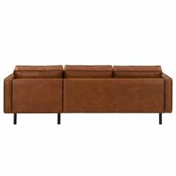 Ars manufacti Ecksofa FORT DODGE - Antiklederlook - Microfaser Yaka: Cognac - Longchair davorstehend rechts - Ohne Schlaffunktion -WOHNZIMMERMÖBEL Verkäufe ecksofa fort dodge antiklederlook longchair davorstehend rechts cognac 4669328