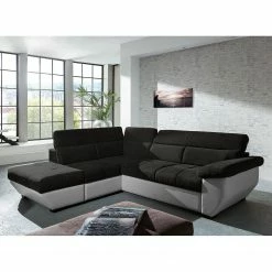 Cotta Ecksofa Estoi (mit Schlaffunktion) - Kunstleder / Flachgewebe - Kies / Dunkelbraun - Ottomane davorstehend links 15 Cotta Ecksofa Estoi (mit Schlaffunktion) - Kunstleder / Flachgewebe - Kies / Dunkelbraun - Ottomane davorstehend links -WOHNZIMMERMÖBEL Verkäufe ecksofa fuseta mit schlaffunktion kunstleder flachgewebe ottomane davorstehend links 4112228